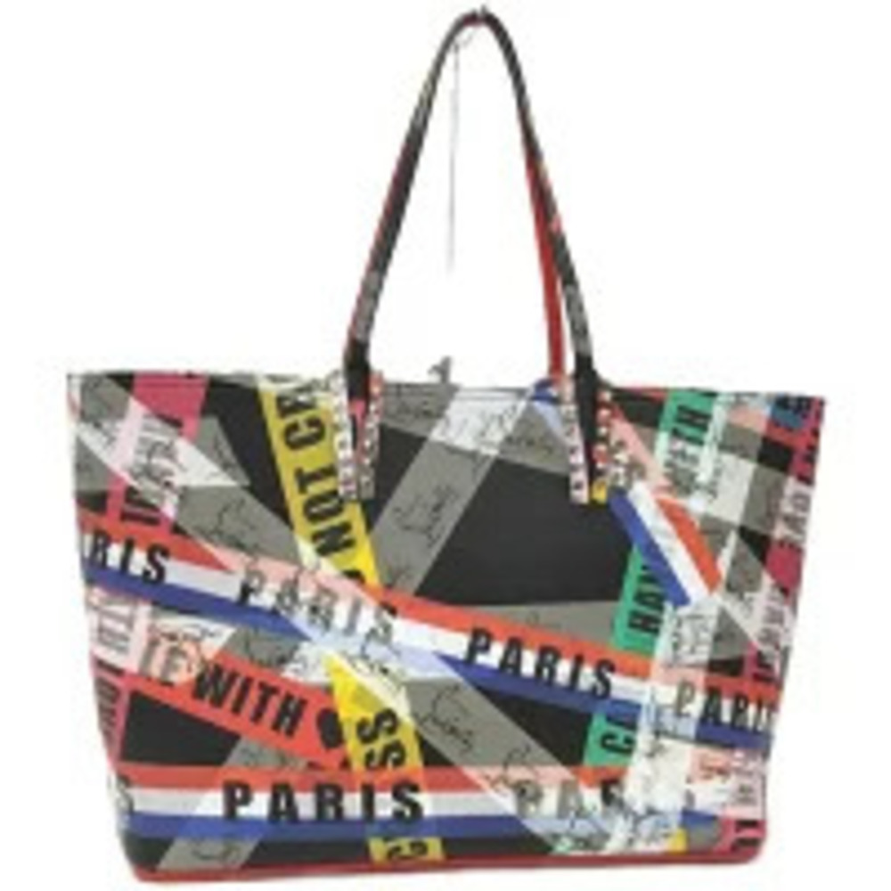 Christian Louboutin Tabata Tote Bag Leather Multicolor